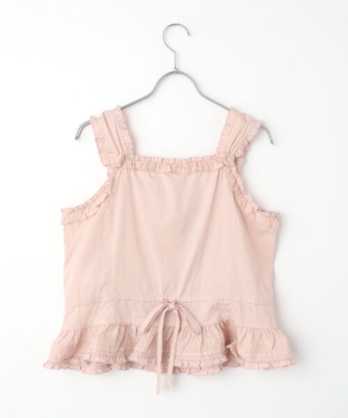PINK HOUSE / ピンクハウス シャツ・ブラウス | フリル使いローンキャミソールブラウス | 詳細3