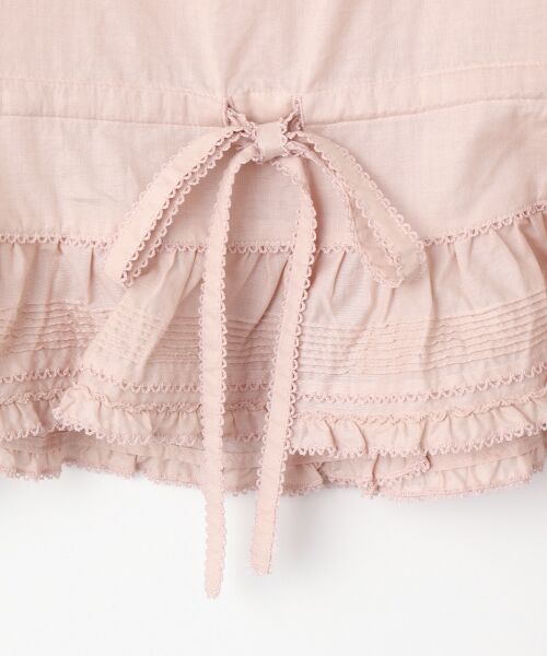 PINK HOUSE / ピンクハウス シャツ・ブラウス | フリル使いローンキャミソールブラウス | 詳細6
