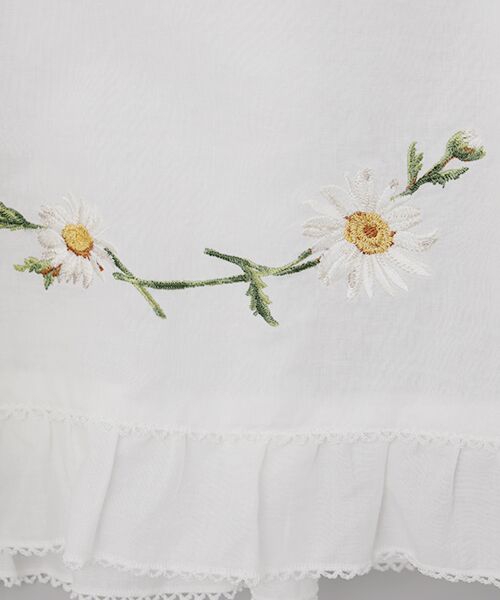 PINK HOUSE / ピンクハウス シャツ・ブラウス | マーガレット刺繍使いローンブラウス | 詳細2