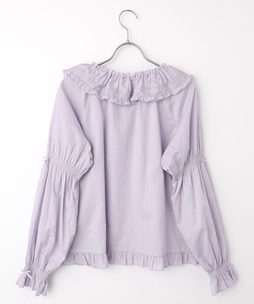 PINK HOUSE / ピンクハウス シャツ・ブラウス | マーガレット刺繍使いローンブラウス | 詳細5