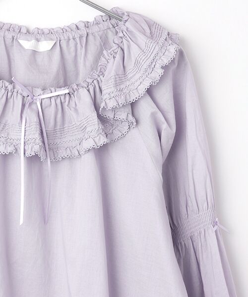 PINK HOUSE / ピンクハウス シャツ・ブラウス | マーガレット刺繍使いローンブラウス | 詳細6