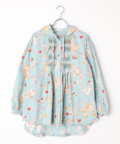PINK HOUSE / ピンクハウス シャツ・ブラウス | 幸見うさぎプリントフードブラウス