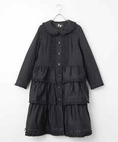 PINK HOUSE / ピンクハウス その他アウター | フリル衿付きティアードコート