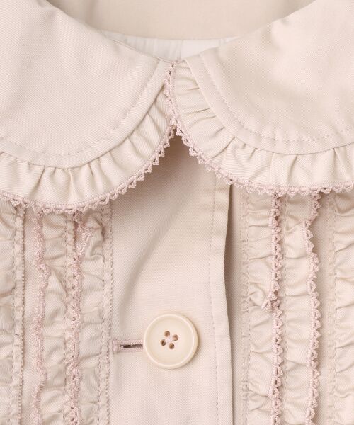 PINK HOUSE / ピンクハウス その他アウター | フリル衿付きティアードコート | 詳細2
