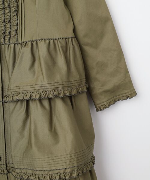 PINK HOUSE / ピンクハウス その他アウター | フリル衿付きティアードコート | 詳細5