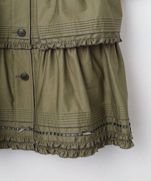 PINK HOUSE / ピンクハウス その他アウター | フリル衿付きティアードコート | 詳細6