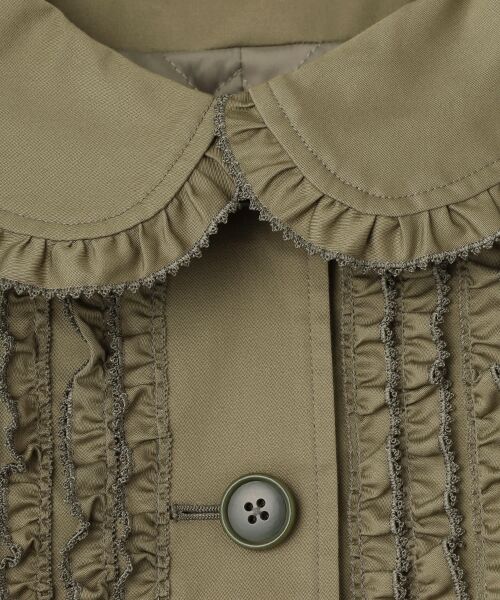 PINK HOUSE / ピンクハウス その他アウター | フリル衿付きティアードコート | 詳細8