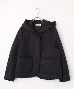 PINK HOUSE / ピンクハウス ブルゾン | フード付きキルティングジャケット