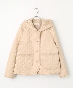 PINK HOUSE / ピンクハウス ブルゾン | フード付きキルティングジャケット