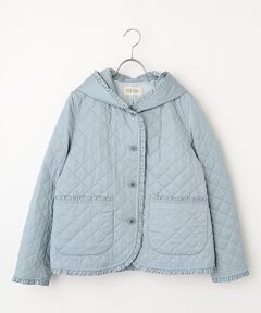 PINK HOUSE / ピンクハウス ブルゾン | フード付きキルティングジャケット