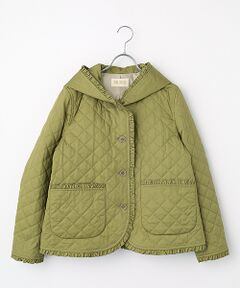 PINK HOUSE / ピンクハウス ブルゾン | フード付きキルティングジャケット