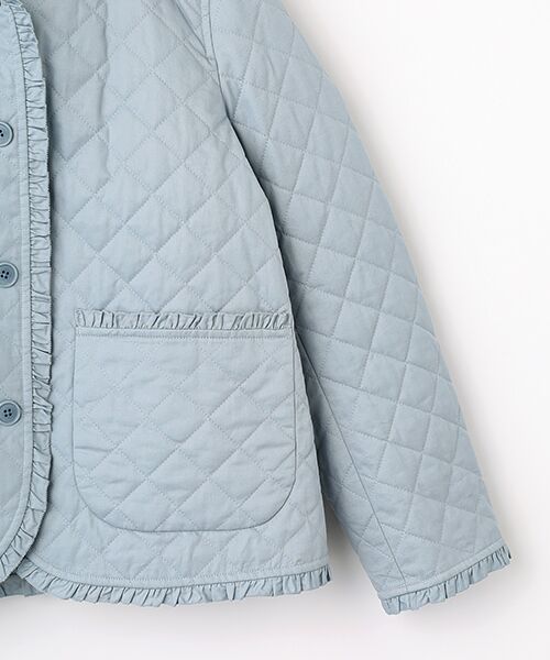 PINK HOUSE / ピンクハウス ブルゾン | フード付きキルティングジャケット | 詳細6