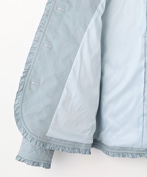 PINK HOUSE / ピンクハウス ブルゾン | フード付きキルティングジャケット | 詳細7