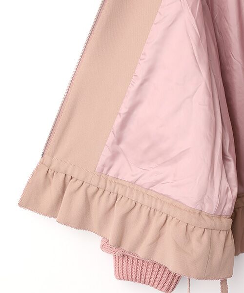 PINK HOUSE / ピンクハウス ブルゾン | ニット袖付きキルティングブルゾン | 詳細7