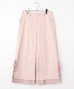 PINK HOUSE / ピンクハウス その他パンツ | フリルローン使いワイドパンツ