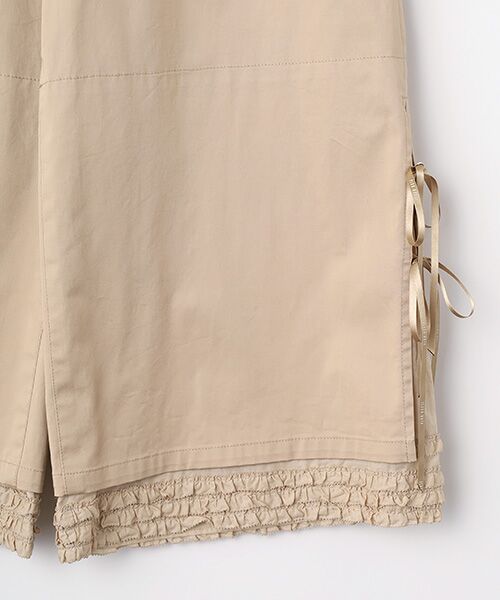 PINK HOUSE / ピンクハウス その他パンツ | フリルローン使いワイドパンツ | 詳細6