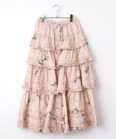 PINK HOUSE / ピンクハウス ロング・マキシ丈スカート | マーガレットブーケプリントスカート