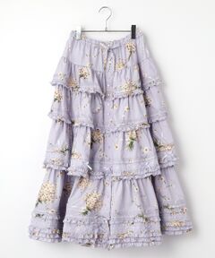 PINK HOUSE / ピンクハウス ロング・マキシ丈スカート | マーガレットブーケプリントスカート