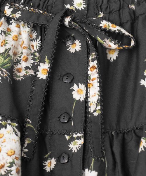 PINK HOUSE / ピンクハウス ロング・マキシ丈スカート | マーガレットブーケプリントスカート | 詳細1