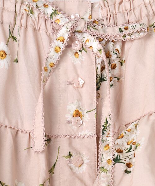 PINK HOUSE / ピンクハウス ロング・マキシ丈スカート | マーガレットブーケプリントスカート | 詳細2