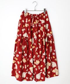 PINK HOUSE / ピンクハウス ロング・マキシ丈スカート | 幸見うさぎプリントスカート