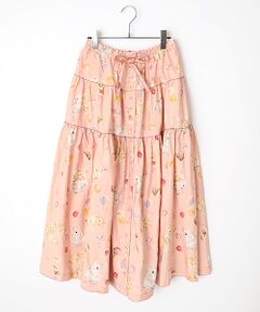 PINK HOUSE / ピンクハウス ロング・マキシ丈スカート | 幸見うさぎプリントスカート