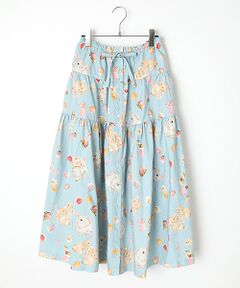 PINK HOUSE / ピンクハウス ロング・マキシ丈スカート | 幸見うさぎプリントスカート