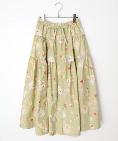 PINK HOUSE / ピンクハウス ロング・マキシ丈スカート | 幸見うさぎプリントスカート