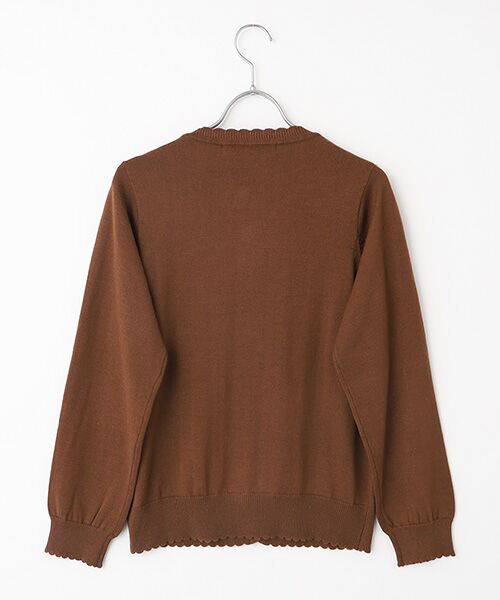 PINK HOUSE / ピンクハウス カーディガン・ボレロ | リボンモチーフ使いニットカーディガン | 詳細6