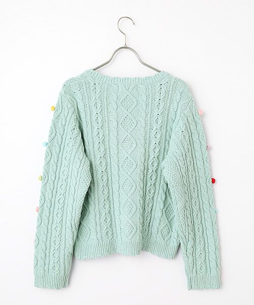 PINK HOUSE / ピンクハウス カーディガン・ボレロ | ケーブル編みニットカーディガン | 詳細4