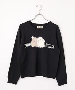 PINK HOUSE / ピンクハウス ニット・セーター | 幸見うさぎ柄ニット