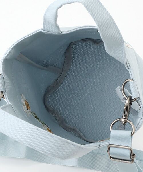 PINK HOUSE / ピンクハウス ショルダーバッグ | マーガレットブーケロゴ刺繍ミニトートポシェット | 詳細5