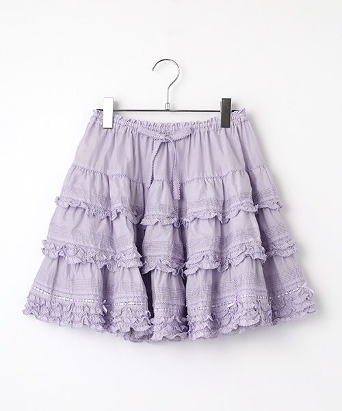 PINK HOUSE / ピンクハウス その他小物 | フリル使いティアードタブリエ（ラベンダー）
