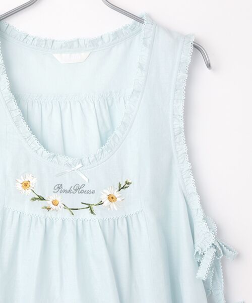 PINK HOUSE / ピンクハウス その他小物 | マーガレットロゴ刺繍ローンタブリエ | 詳細5