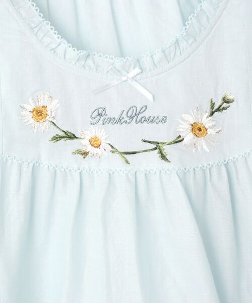 PINK HOUSE / ピンクハウス その他小物 | マーガレットロゴ刺繍ローンタブリエ | 詳細9