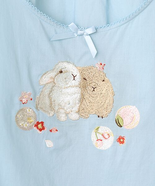 PINK HOUSE / ピンクハウス その他トップス | 幸見うさぎ柄ローンタブリエ | 詳細9