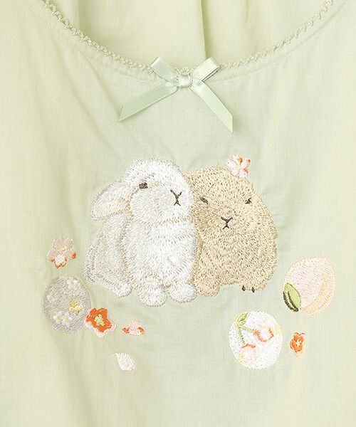 PINK HOUSE / ピンクハウス その他トップス | 幸見うさぎ柄ローンタブリエ | 詳細11
