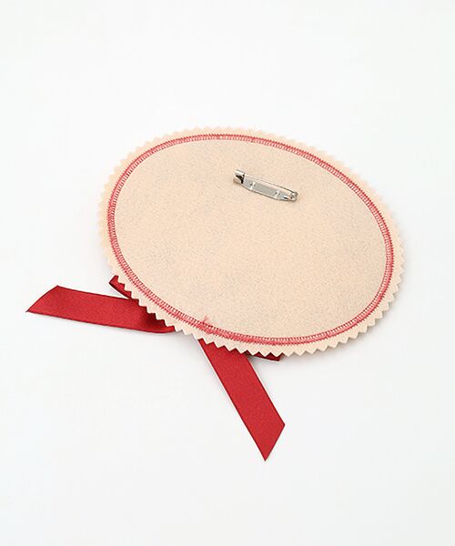PINK HOUSE / ピンクハウス ブローチ・コサージュ | 幸見うさぎ刺繍ワッペン | 詳細2