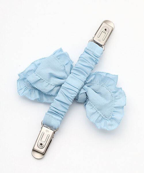 PINK HOUSE / ピンクハウス ブローチ・コサージュ | リボンモチーフ付きサスペンダークリップ | 詳細1