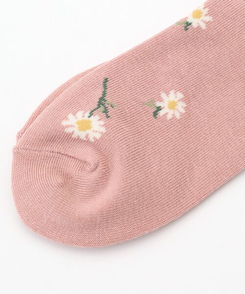 PINK HOUSE / ピンクハウス ソックス | マーガレットブーケ柄ソックス | 詳細2
