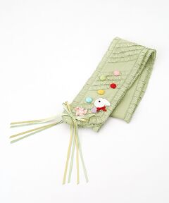 PINK HOUSE / ピンクハウス マフラー・ショール・スヌード・ストール | フリル使いサッシュベルト