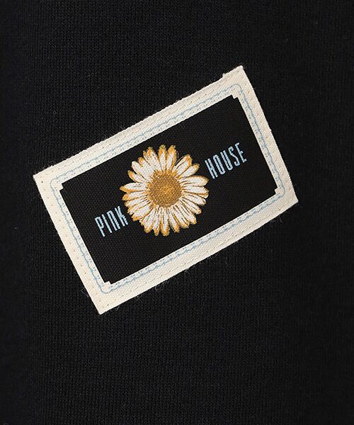 PINK HOUSE / ピンクハウス ロング・マキシ丈ワンピース | ネームワッペン使いスウェットジャンパスカート | 詳細1