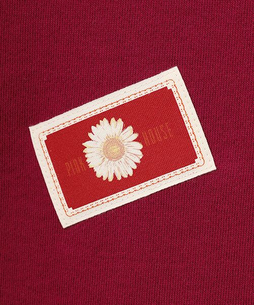 PINK HOUSE / ピンクハウス ロング・マキシ丈ワンピース | ネームワッペン使いスウェットジャンパスカート | 詳細2