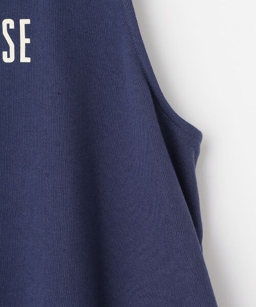 PINK HOUSE / ピンクハウス ロング・マキシ丈ワンピース | ネームワッペン使いスウェットジャンパスカート | 詳細6