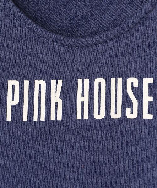 PINK HOUSE / ピンクハウス ロング・マキシ丈ワンピース | ネームワッペン使いスウェットジャンパスカート | 詳細8