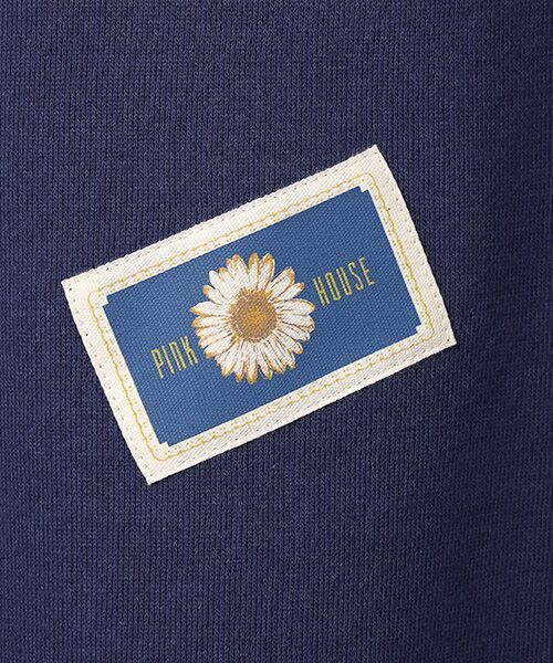 PINK HOUSE / ピンクハウス ロング・マキシ丈ワンピース | ネームワッペン使いスウェットジャンパスカート | 詳細9