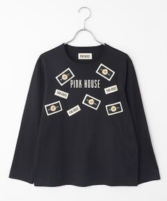 PINK HOUSE / ピンクハウス カットソー | マーガレットネーム使いカットソー