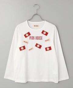 PINK HOUSE / ピンクハウス カットソー | マーガレットネーム使いカットソー