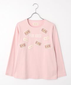 PINK HOUSE / ピンクハウス カットソー | マーガレットネーム使いカットソー