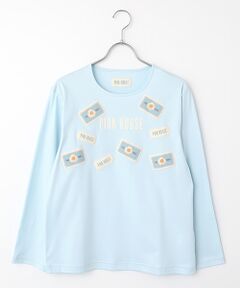 PINK HOUSE / ピンクハウス カットソー | マーガレットネーム使いカットソー